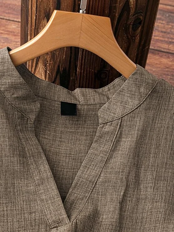 TADKEE Women's Solid Regular Fit Tunic Top | Kurti for Women