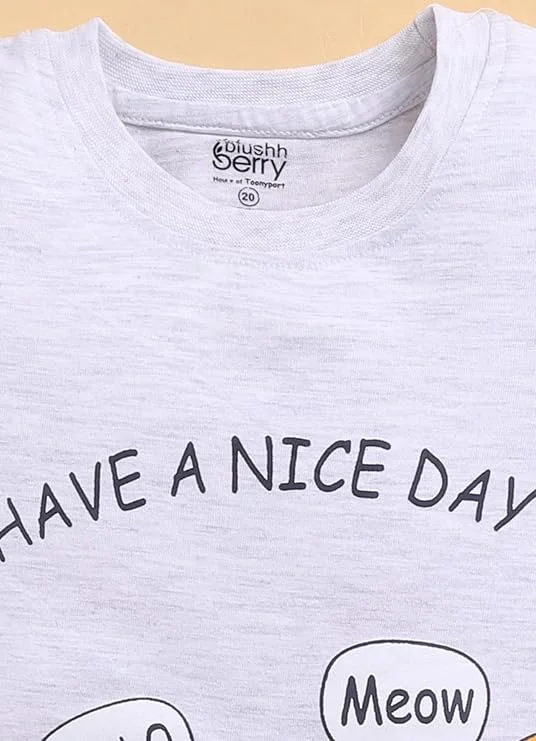 Toonyport Boys Summer 3 Packs Of T-shirts and Shorts Combo Set (Multicolors)